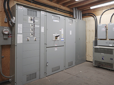 Main electrical service panel - Chilliwack
